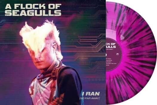 Schallplatte A Flock Of Seagulls - I Ran - So Far Away (Purple/Black Splatter Coloured) (Limited Edition) (LP) - 2