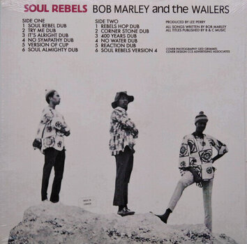 Disco de vinilo Bob Marley & The Wailers - Soul Rebels Dub (Purple Transluscent Marble Coloured) (Limited Edition) (LP) - 4