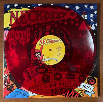 Disco de vinil Neck Deep - Life's Not Out To Get You (Blood Red Coloured) (LP) - 2