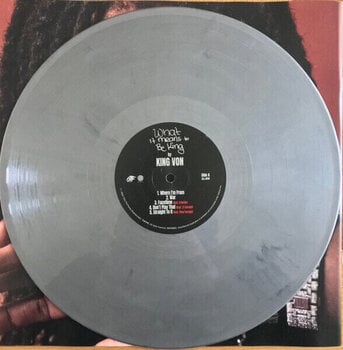 Vinyl Record King Von - What It Means To Be King (Silver & Black Marble Coloured) (2 LP) - 2