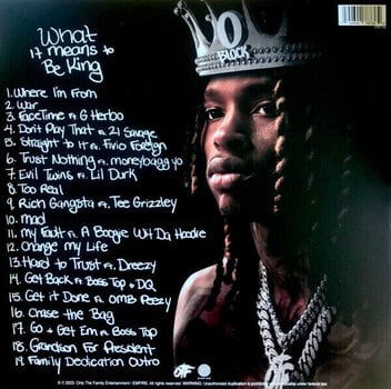 LP King Von - What It Means To Be King (Silver & Black Marble Coloured) (2 LP) - 7