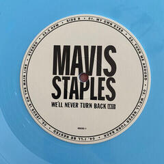 Vinylplate Mavis Staples We'll Never Turn Back (Aqua Blue Coloured) (Anniversary Edition) (LP) - 2