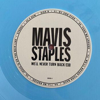 Płyta winylowa Mavis Staples - We'll Never Turn Back (Aqua Blue Coloured) (Anniversary Edition) (LP) - 3