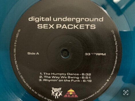 Vinylskiva Digital Underground - Sex Packets (Translucent Blue Coloured) (180 g) (2 LP) - 3