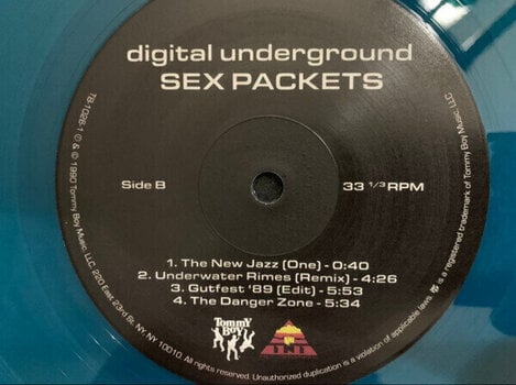 Vinyl Record Digital Underground - Sex Packets (Translucent Blue Coloured) (180 g) (2 LP) - 4