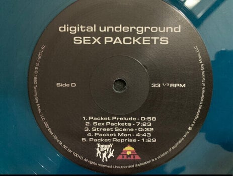 Disque vinyle Digital Underground - Sex Packets (Translucent Blue Coloured) (180 g) (2 LP) - 6