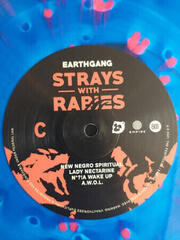 Hanglemez Earthgang - Strays With Rabies (Ghostly Clear + Cobalt & Neon Coral Coloured) (2 LP) - 4