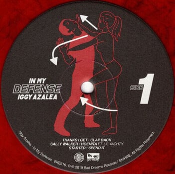 LP platňa Iggy Azalea - In My Defense (Red Smoke Coloured) (LP) - 3