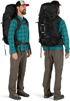 Mochila de exterior Osprey Aether 65 Deep Water Blue S/M Mochila de exterior - 4