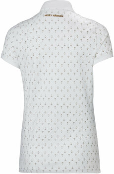 T-Shirt Helly Hansen W Naiad Breeze Polo White Anchor - XL - 4