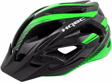 Casco de bicicleta HQBC Epiqe Black/Fluo Green Gloss 53-58 Casco de bicicleta - 4