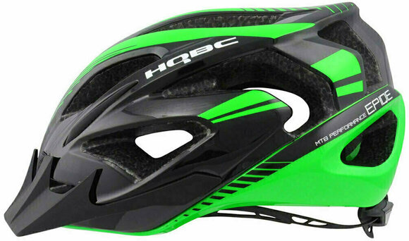 Bike Helmet HQBC Epiqe Black/Fluo Green Gloss 53-58 Bike Helmet - 6