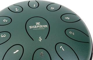 Tongue Drum Shamann 6" 11 Notes D5-Major Green Tongue Drum - 2