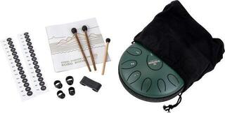 Tongue Drum Shamann 6" 11 Notes D5-Major Green Tongue Drum - 4