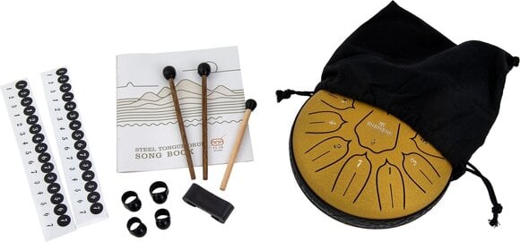 Tongue drum Shamann 6" 11 Notes D5-Major Gold Tongue drum - 5