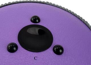 Tongue Drum Shamann 14" 13 Notes C-Major Lavender Tongue Drum - 4