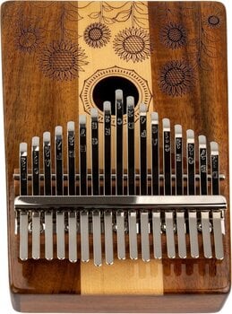 Kalimba Shamann 17 Key Flower Koa + Maple Kalimba - 5