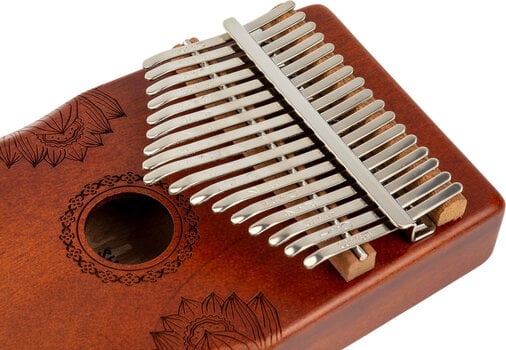 Kalimba Shamann 17 Key Red Kalimba - 6