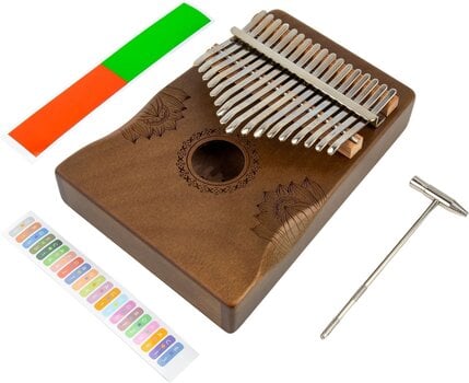 Kalimba Shamann 17 Key Brown Kalimba - 7