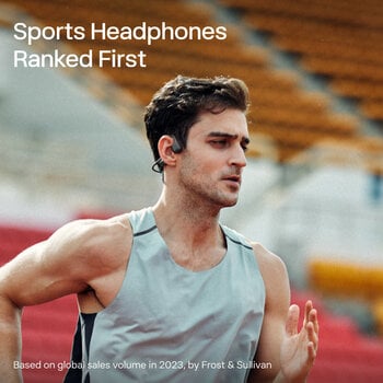 Bone Conduction Écouteurs Shokz OpenRun Pro 2 USB-C Black Bone Conduction Écouteurs (Juste déballé) - 4