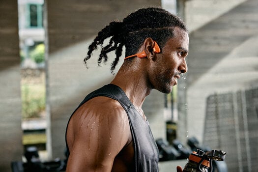 Bone Conduction Kopfhörer Shokz OpenRun Pro 2 USB-C Black Bone Conduction Kopfhörer (Nur ausgepackt) - 15