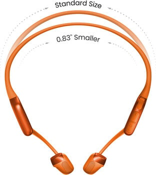 Bone Conduction sluchátka Shokz OpenRun Pro 2 Mini USB-C Orange Bone Conduction sluchátka - 2