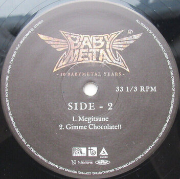 Vinyl Record Babymetal - 10 Babymetal Years (Limited Edition) (Gatefold Sleeve) (2 LP) - 3