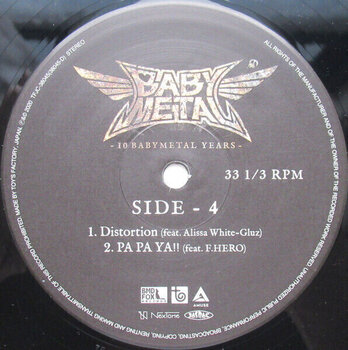 Vinyl Record Babymetal - 10 Babymetal Years (Limited Edition) (Gatefold Sleeve) (2 LP) - 5