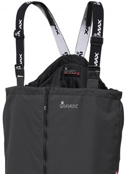 Calças DAM Calças Imax Iconic Thermo Bib & Brace Dark Grey 2XL - 3