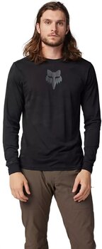 Odzież kolarska / koszulka FOX Ranger Tru Dri LS Jersey Koszulka Black M - 3