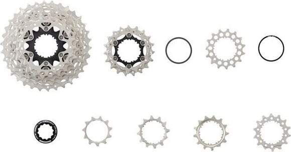 Cassette Shimano Ultegra CS- HGR8100 Cassette 12-Speed 11-34T Silver - 4