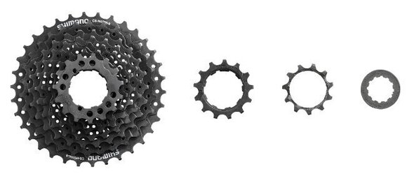 Cassette Shimano Altus HG200-9 Cassette 9-Speed 11-32T Black - 3