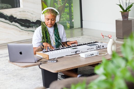 Claviatură MIDI Arturia KeyLab 49 mk3 Claviatură MIDI White - 19