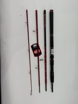 Fishing Rod Penn Squadron III Travel SW Spining Rod 2,4 m 75 - 150 g 4 parts (Damaged) - 2