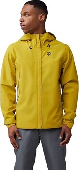 Pyöräilytakki, -liivi FOX Ranger 2.5L Water Jacket Takki Mustard S - 3