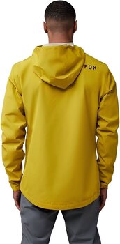 Kerékpár kabát, mellény FOX Ranger 2.5L Water Jacket Kabát Mustard S - 4