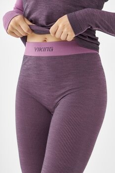 Thermal Underwear Viking Mounti Lady Set Base Layer Purple XS Thermal Underwear - 6