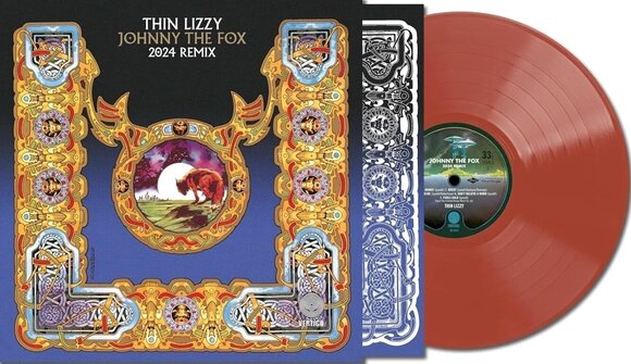 Vinyl Record Thin Lizzy - Johnny The Fox (2024 Remixed) (Reissue) (Red Brick Coloured) (LP) - 2