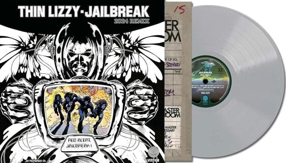 LP Thin Lizzy - Jailbreak (Reissue) (Silver Coloured) (LP) - 2