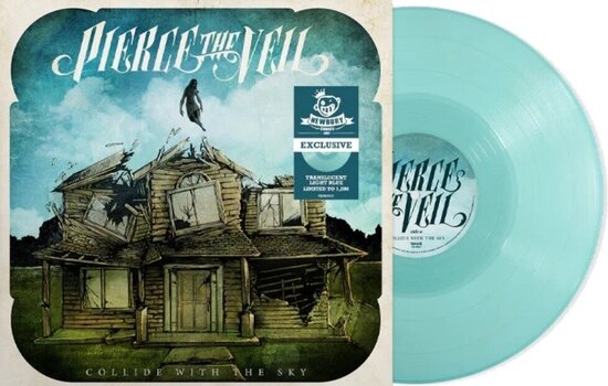 Vinylplade Pierce The Veil - Collide With The Sky (Reissue) (Blue Coloured) (LP) - 2