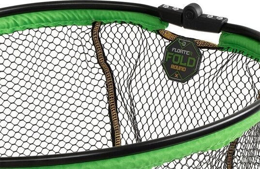 Laskeutumisverkko Delphin REAXE FloateR FoldROUND 80 x 70 cm Landing Net Head - 4