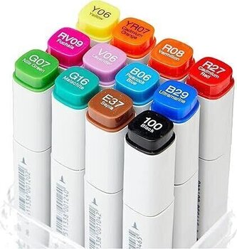 Viltstift Copic Classic Inktpatroon Bright Colours 12 stuks - 2