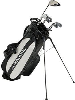 Чантa за голф J.Lindeberg Play Stand Bag Чантa за голф White - 4