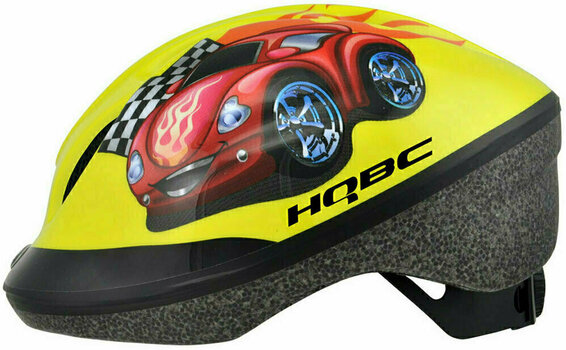 Kid Bike Helmet HQBC Funq Red Car/Yellow 48-54 Kid Bike Helmet - 2