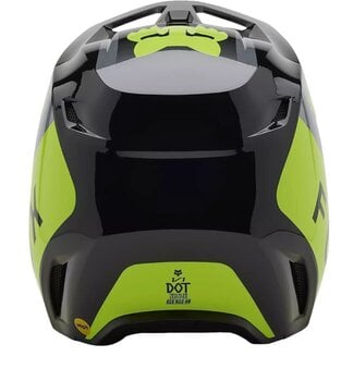 Casco FOX V1 Lean Grey/Yellow S Casco - 4