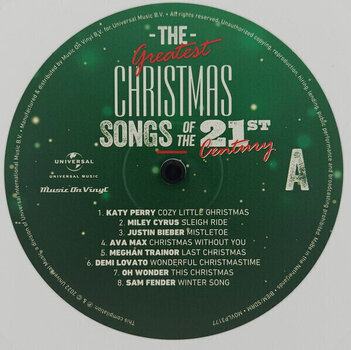 Disco in vinile Various Artists - The Greatest Christmas Songs Of The 21st Century (White and Red Coloured) (2 LP) - 3