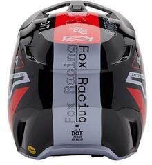 Helm FOX V1 Race Spec Fluorescent Red S Helm - 3