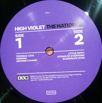 Disc de vinil National - High Violet (2 LP) - 3