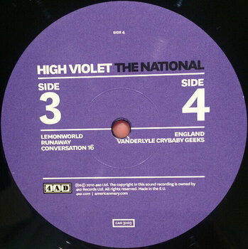 Vinyl Record National - High Violet (2 LP) - 5