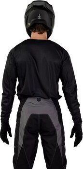 Motocross Jersey FOX 180 Blackout Jersey Black S Motocross Jersey - 3